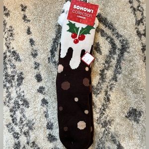 Men’s Christmas slipper socks new with tags
